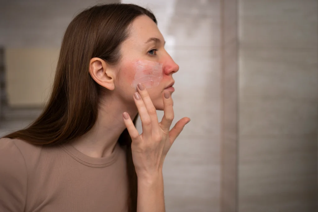 sensitive skin routine
